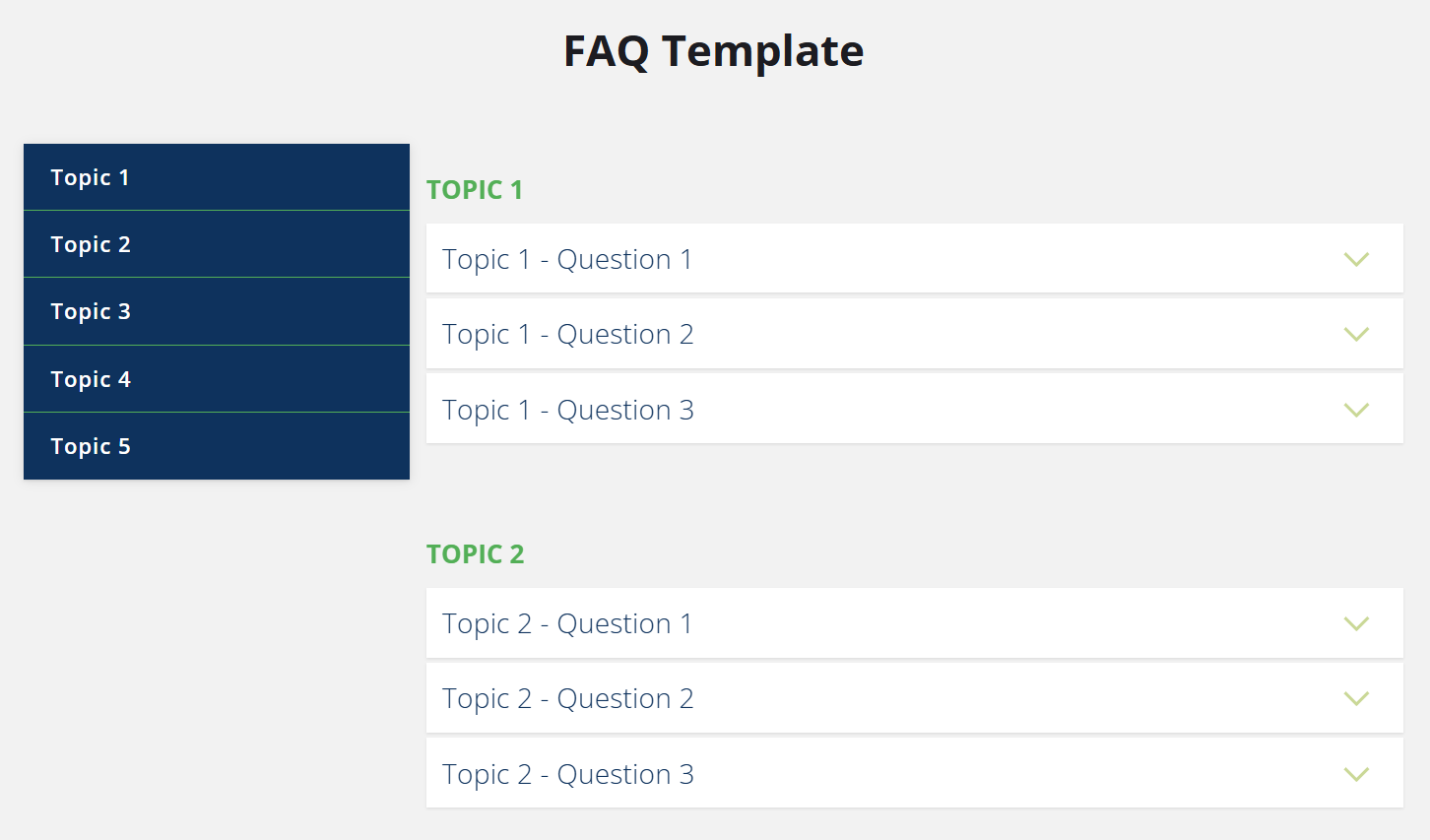 How to Build an Interactive FAQ System with HTML, CSS and JavaScript